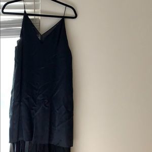 Black long the dress, Alexander Wang,